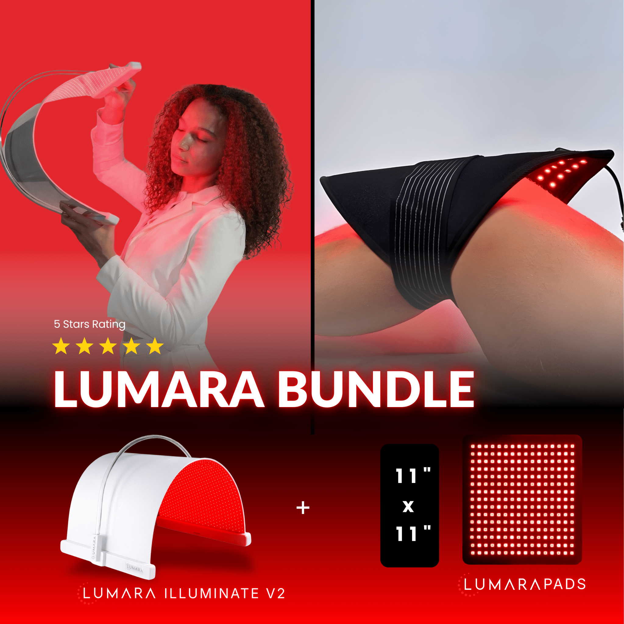 Illuminate V2 LED Light Therapy Panel – Full Treatment in 5 Minutes