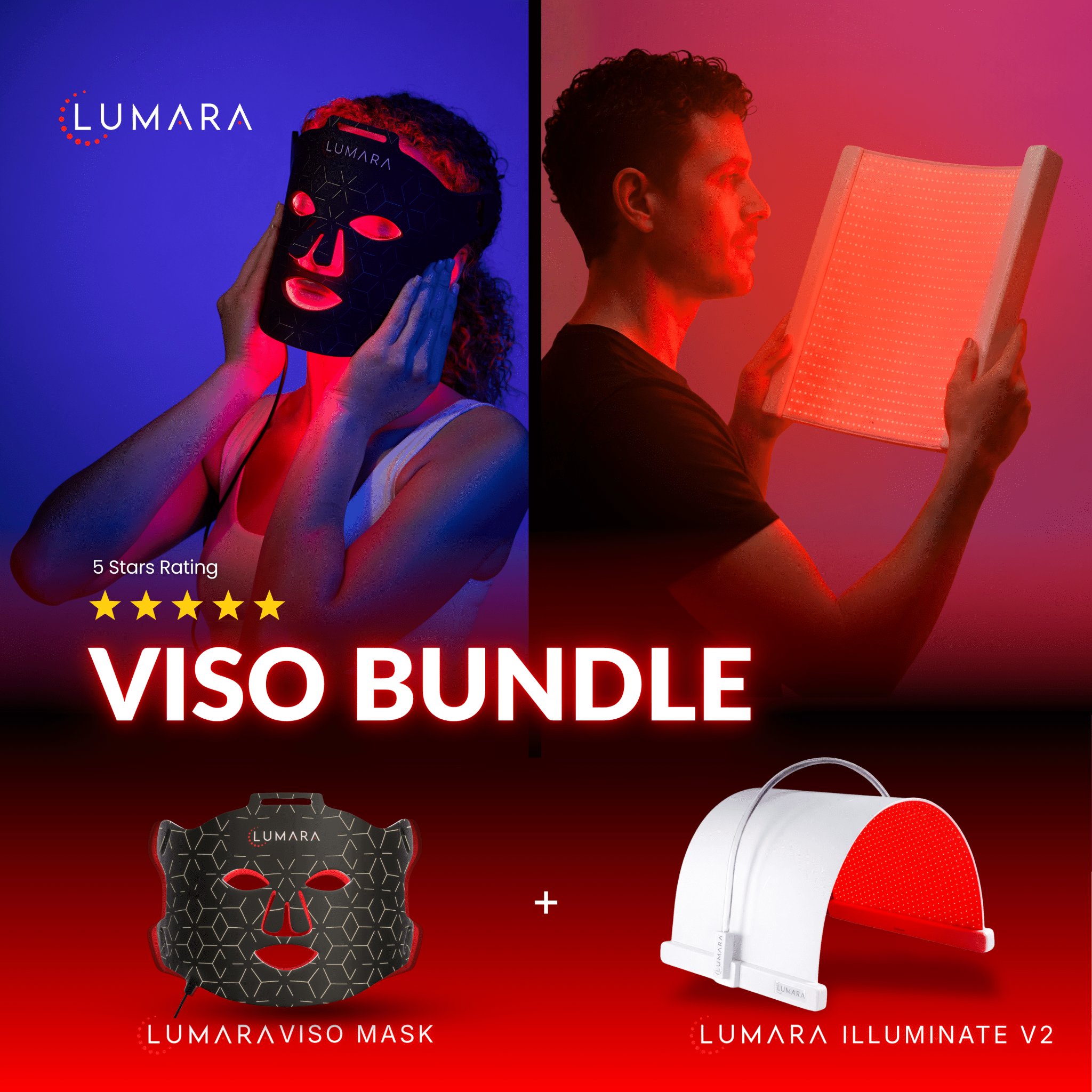 Illuminate V2 LED Light Therapy Panel – Full Treatment in 5 Minutes