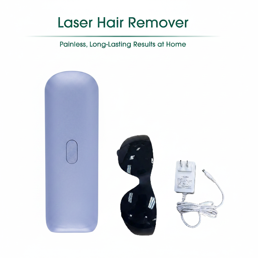 IPL Laser Hair Remover with Air Cooling – Painless, Safe & Effective for All Skin Types